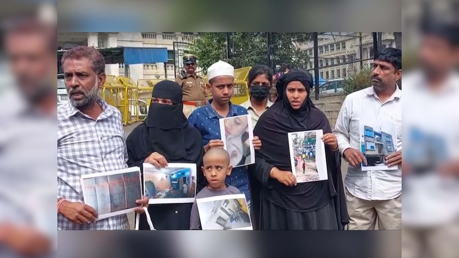 परेशान हुआ परिवार, कर्नाटक विधानसभा के सामने ही लगाने लगा आग, मच गया हड़कंप