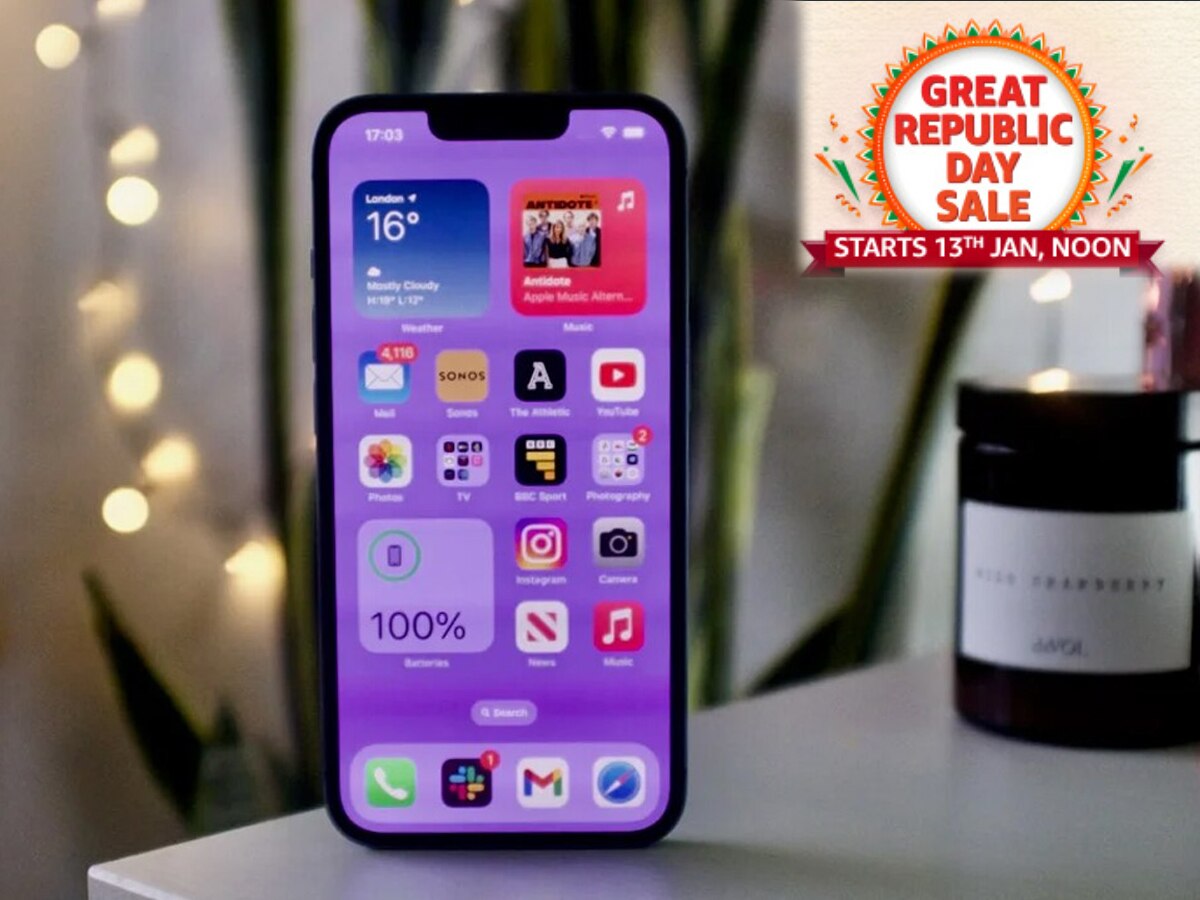 Amazon Great Republic Day Sale 2024: महज 56 हजार रुपये में मिल रहा iPhone 14, जाने ऑफर डिटेल्स 