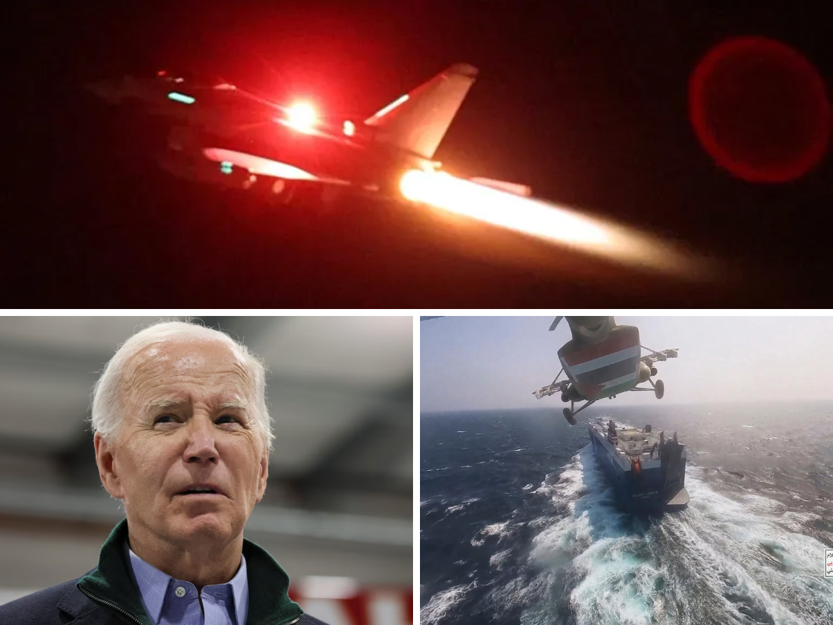 लाल सागर में बिगड़े हालात! अमेरिका ने हूती विद्रोहियों पर फिर किए हवाई हमले, बाइडन ने बताया 'आतंकी'