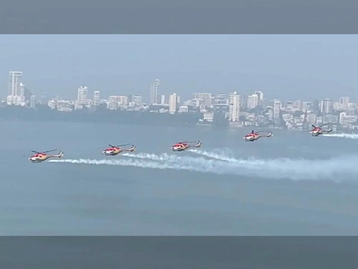 Air Show Mumbai: ଆରବ ସାଗର ଉପରେ ଗର୍ଜିଲା ବାୟୁସେନାର ଯୁଦ୍ଧ ବିମାନ, ଚମତ୍କାର ଦୃଶ୍ୟ ଦେଖି ବିଭୋର ହେଲେ ଲୋକେ 