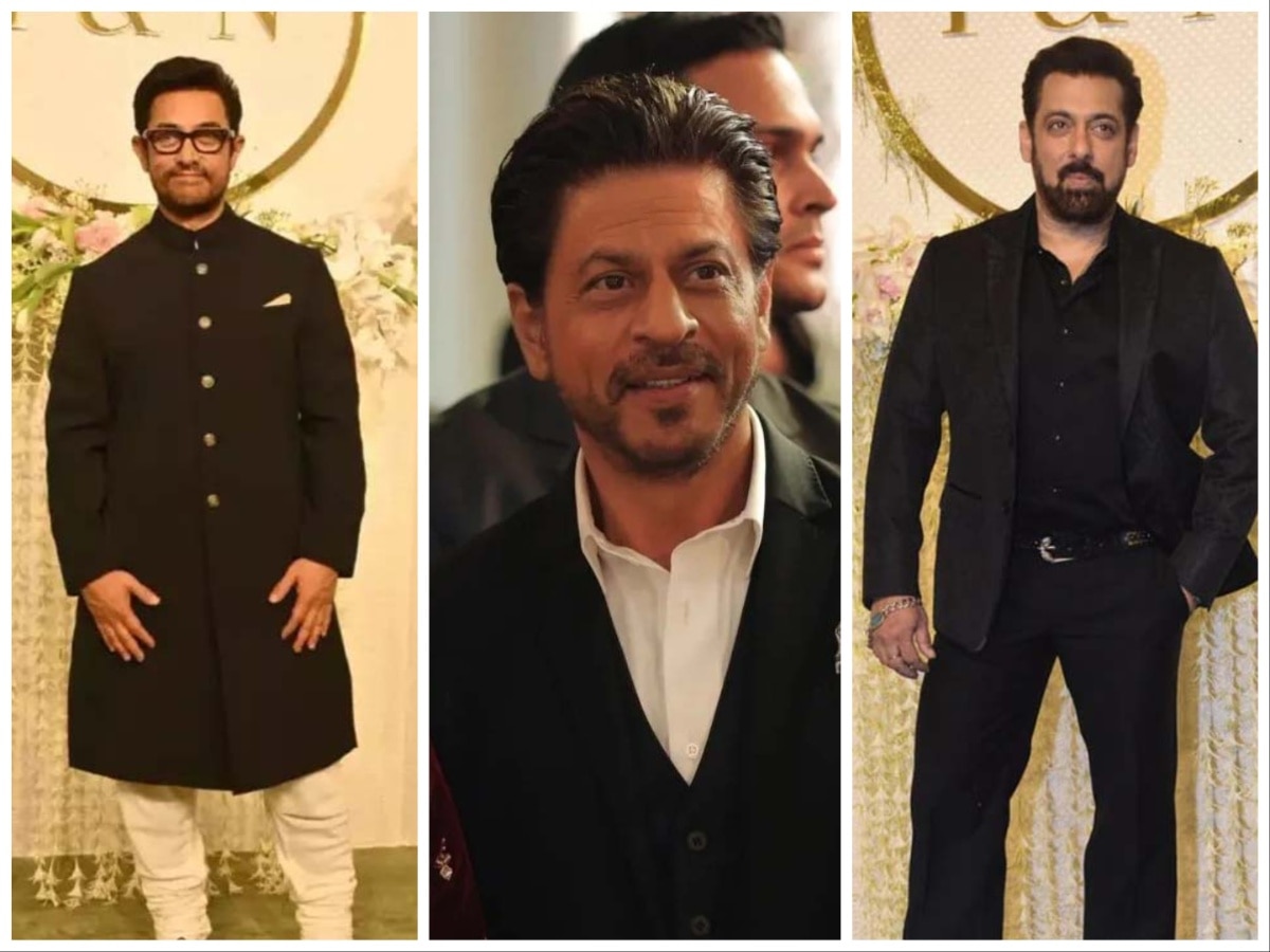 आयरा खान की शादी में एक साथ दिखे शाहरुख, सलमान और आमिर, सबने जमाए रंग
