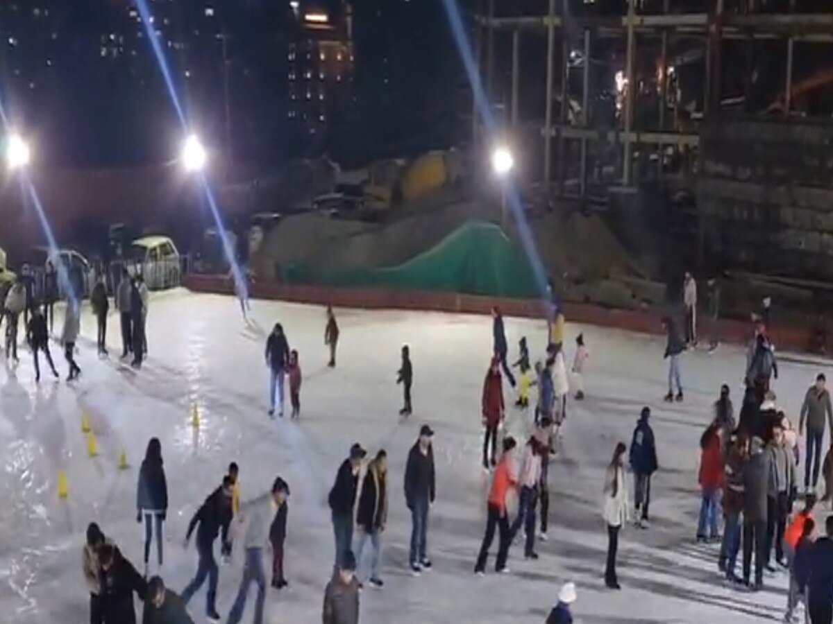 Shimla के आइस स्केटिंग रिंक में 6 साल बाद जिमखाना और कार्निवल का किया गया आयोजन