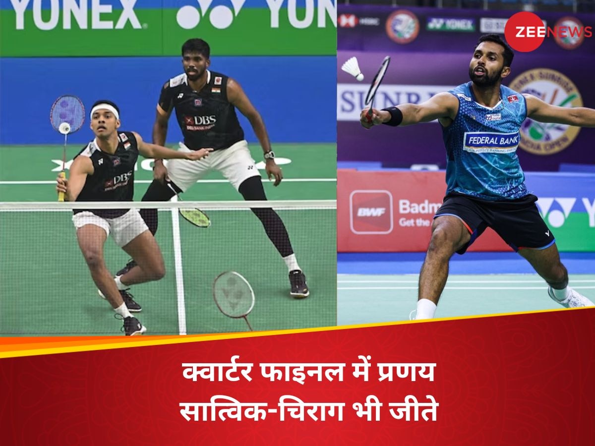 india open 2024 prannoy in quarter final after beating priyanshu