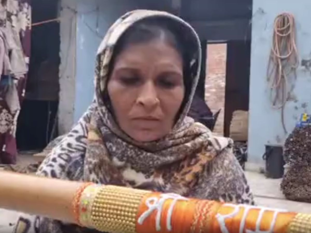 Pran Woman muslim woman made longest bansuri for ram lala ram mandir pran ...