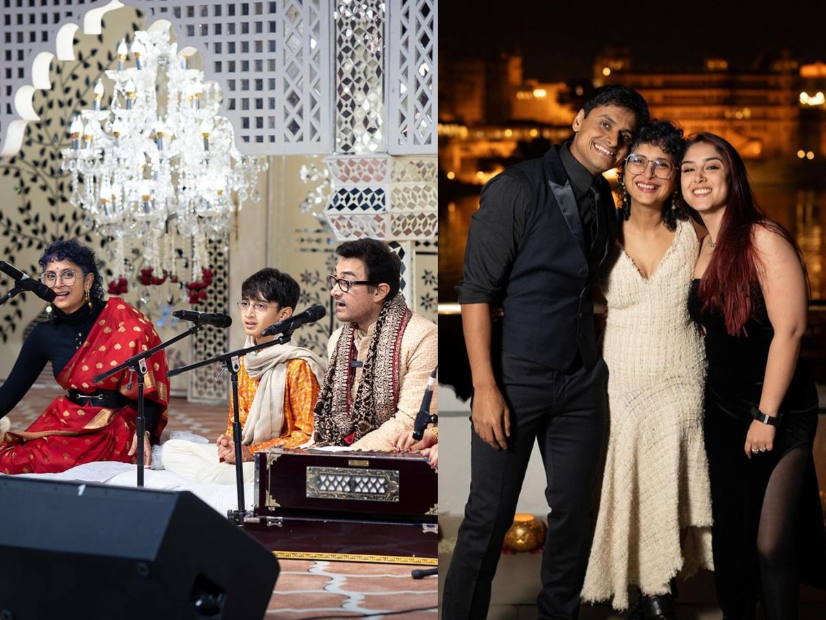 किरण राव ने आइरा खान-नुपुर शिखरे की शादी के मजेदार फोटोज साझा की, देखें तस्वीरें किरण राव ने आइरा खान-नुपुर शिखरे की शादी के मजेदार फोटोज साझा की, देखें तस्वीरें