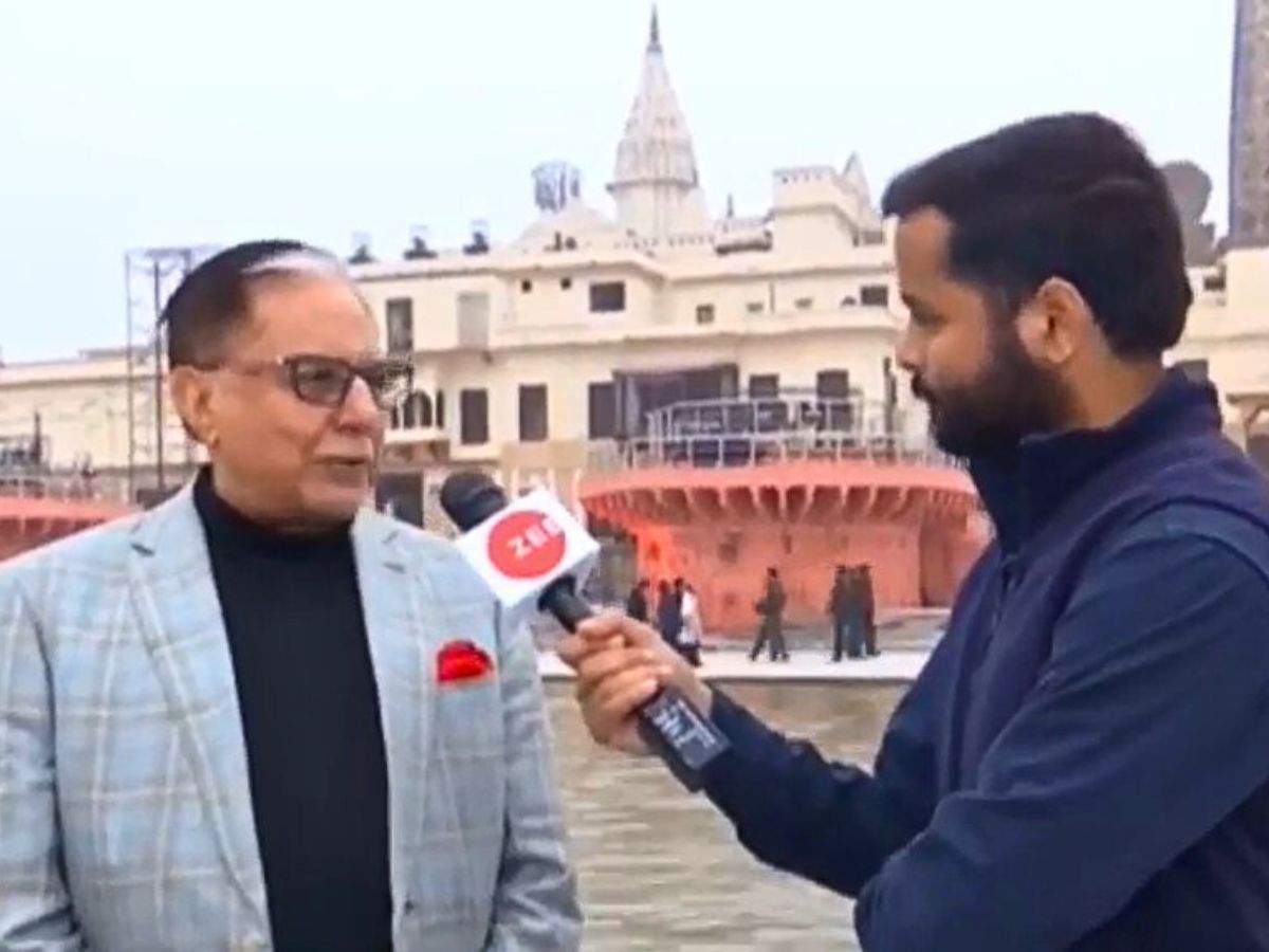 राममंदिर प्राण प्रतिष्ठा: अयोध्या पहुंचे पूर्व राज्यसभा सांसद डॉ. सुभाष चंद्रा, बोले-'राम मंदिर से मिटी मन की पीड़ा'