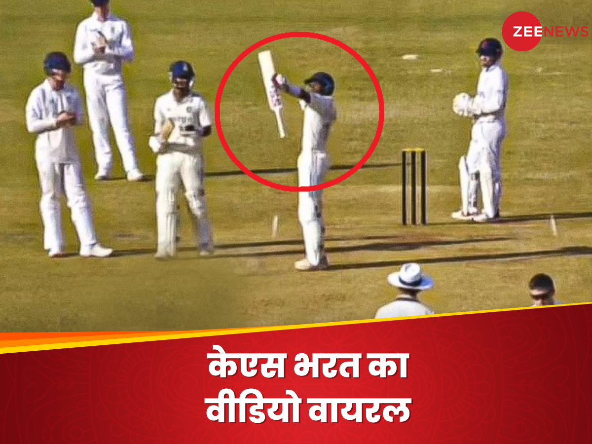 IND Vs ENG KS Bharat Dedicated His Century Against England Lions To ind-vs-eng-ks-bharat-dedicated-his-century-against-england-lions-to