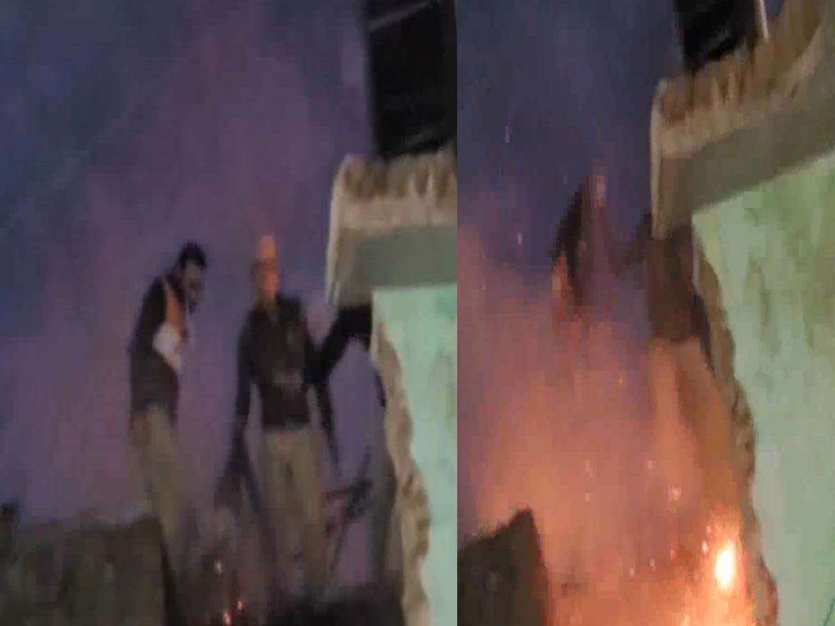 प्रतापगढ़ न्यूज : यहां गिरी एक चिंगारी तो लगी आग, कांस्टेबल की सूझबूझ आई काम
