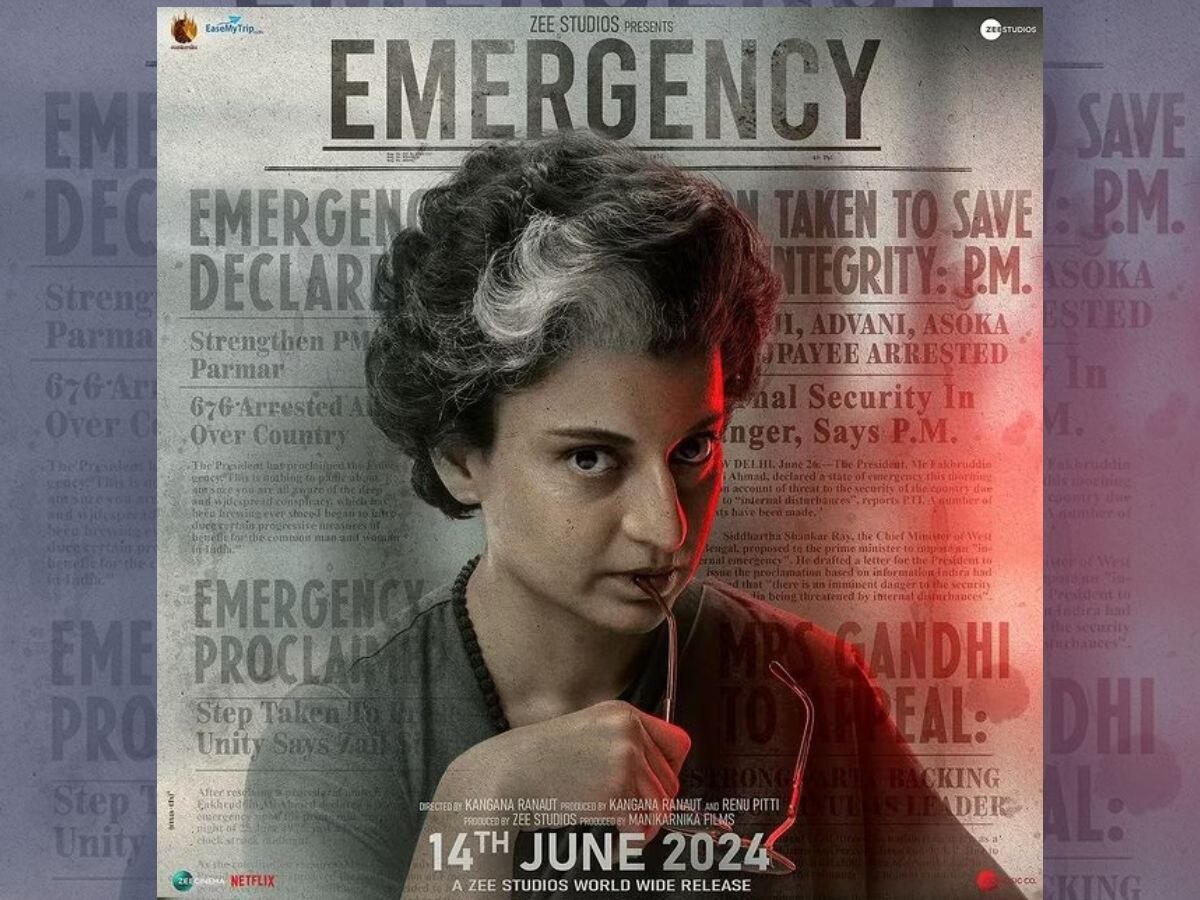 Emergencyର ପୋଷ୍ଟର ସେୟାର କଲେ ଅଭିନେତ୍ରୀ କଙ୍ଗନା