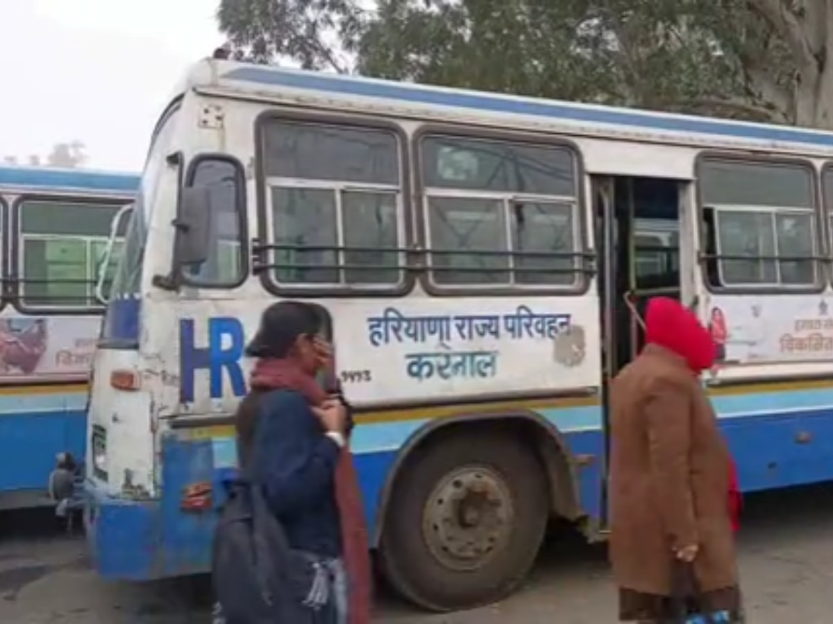Haryana Roadways Employees Strike: नए हिट एंड रन कानून के विरोध में रोडवेज कर्मचारियों ने चक्का जाम कर शुरू की हड़ताल, लोग परेशान  