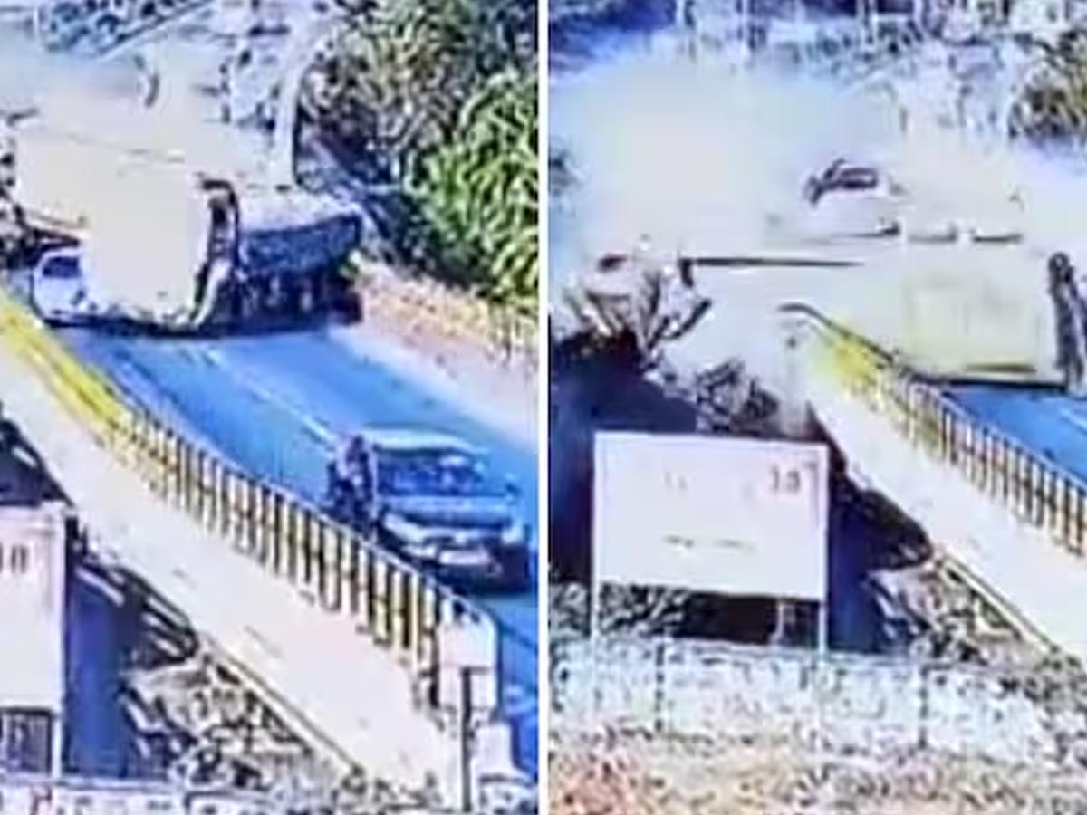 Video: तमिलनाडु में बड़ा हादसा, एक साथ टकराए कई ट्रक, 4 लोगों की मौत, 8 जख्मी Video: तमिलनाडु में बड़ा हादसा, एक साथ टकराए कई ट्रक, 4 लोगों की मौत, 8 जख्मी