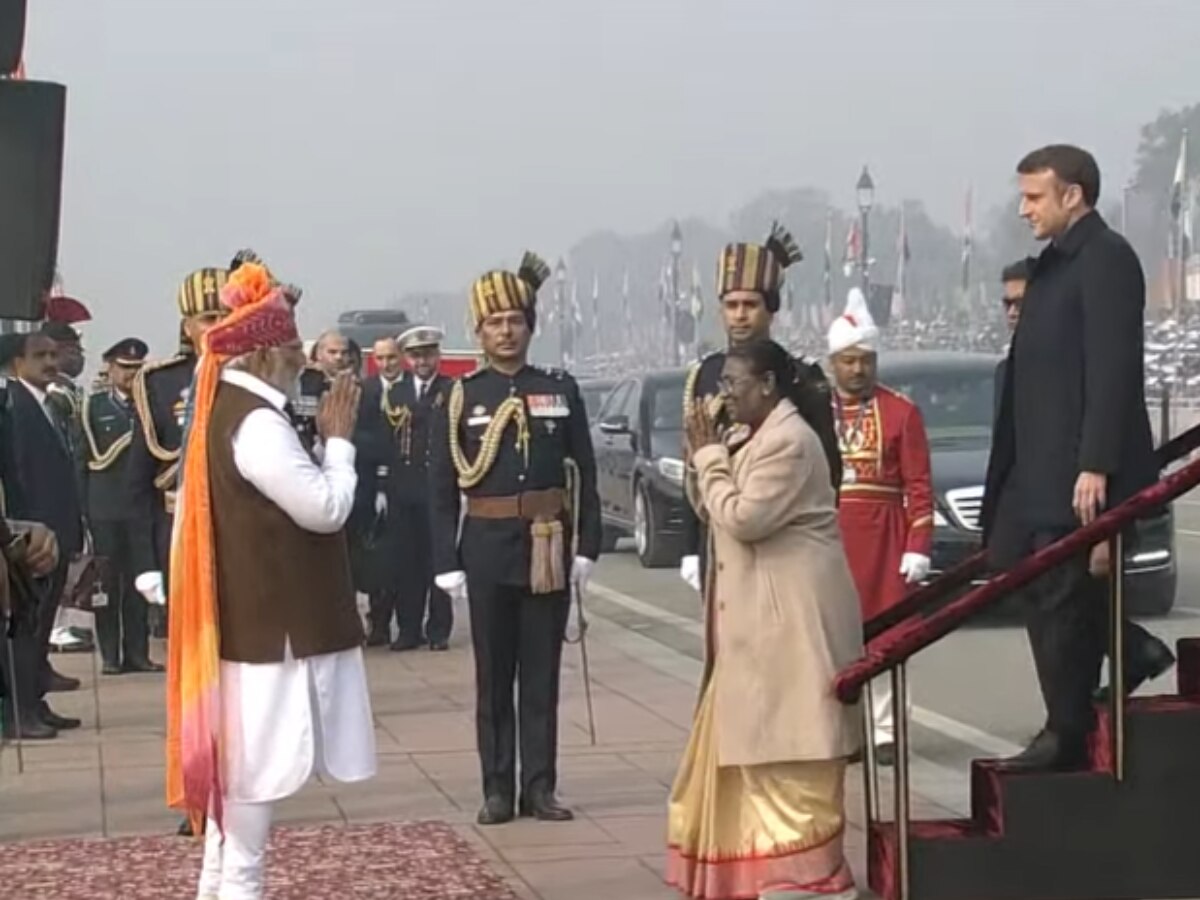 Republic Day 2024 President Draupadi Murmu hoisted tricolor on 75th ...