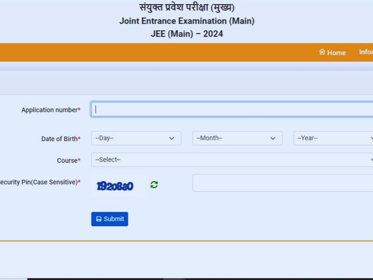 JEE Mains Admit Card 2024: 27 जनवरी से 1 फरवरी तक होने वाले एग्जाम के एडमिट कार्ड 2024 की डेट जारी JEE Mains Admit Card 2024: 27 जनवरी से 1 फरवरी तक होने वाले एग्जाम के एडमिट कार्ड 2024 की डेट जारी