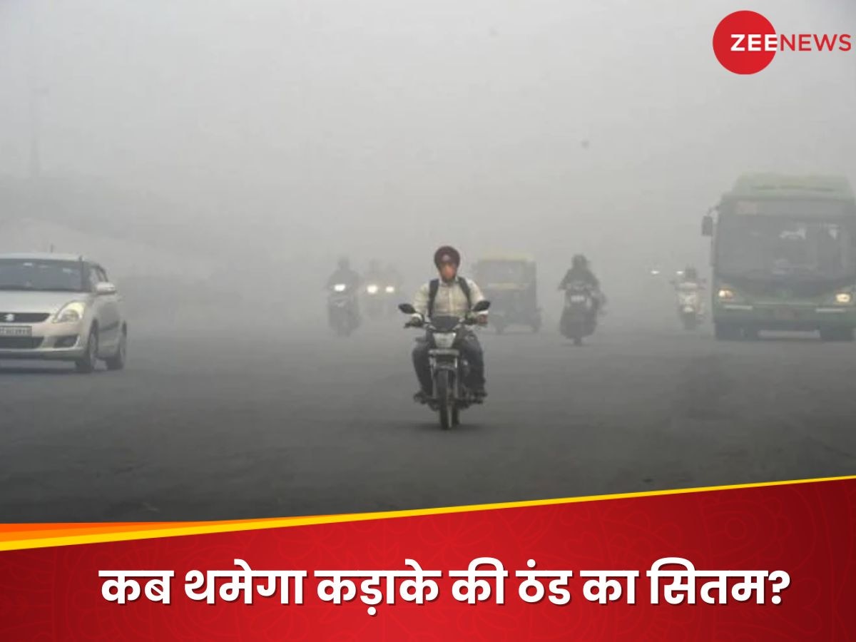 Delhi Weather Report: बर्फीली हवाओं ने ठिठुराया, दिल्ली टू पंजाब छाया कोहरा, 33 ट्रेनें हुईं लेट