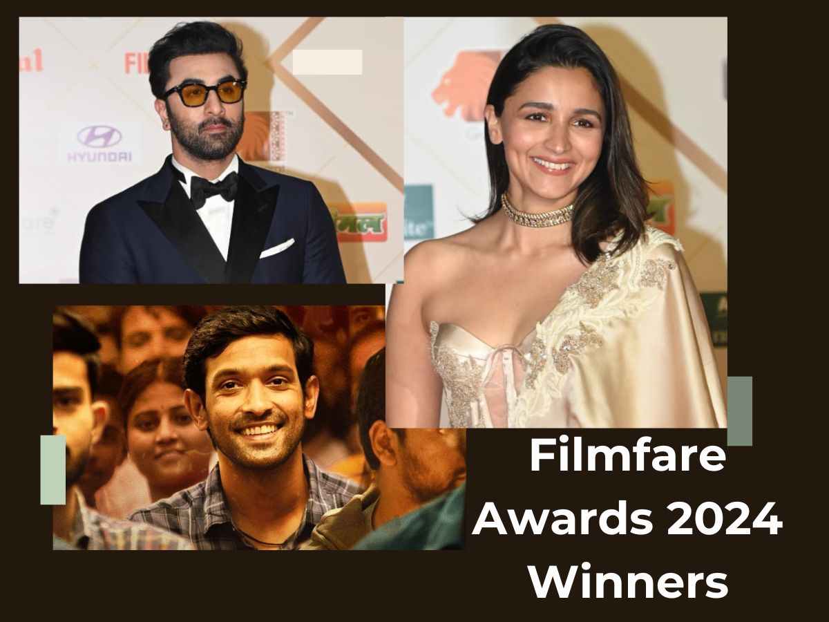 69th Filmfare Awards Winners List Ranbir Kapoor Best Actor Alia Bhatt ...