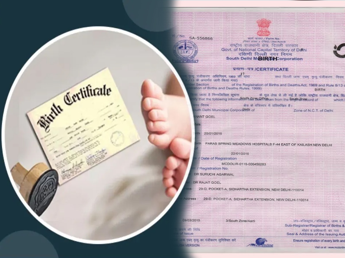 Birth Certificate Duplicate Copy: खो गया है बर्थ सर्टिफिकेट तो अब घर बैठे बनवाएं डुप्लीकेट कॉपी, जानें क्या है प्रोसेस   