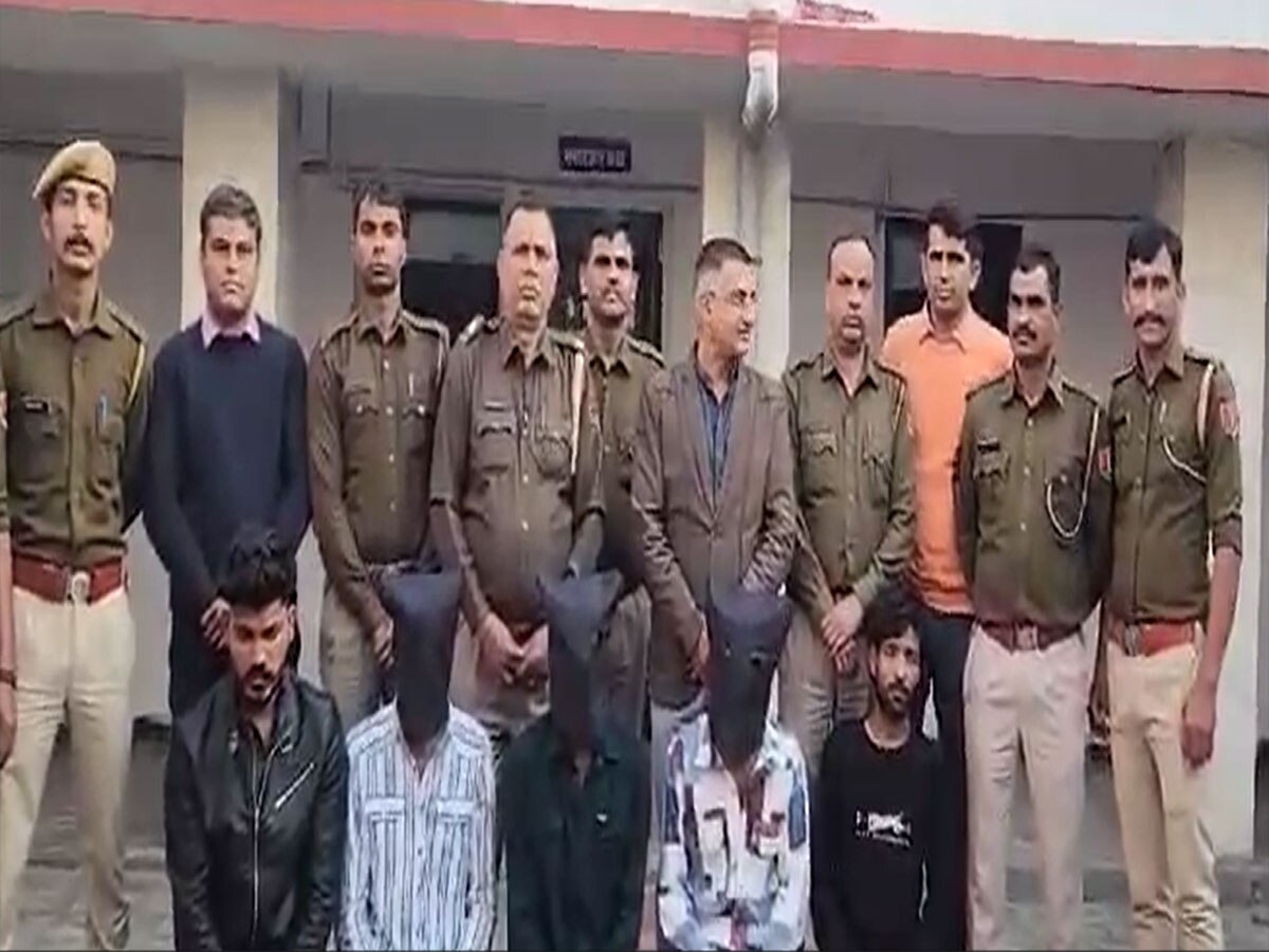 Udaipur News: सर्राफा व्यापारी से लूट का पुलिस ने 72 घंटे में किया खुलासा, 5 शातिर लुटेरे गिरफ्तार, 20 लाख रुपए के आभूषण बरामद