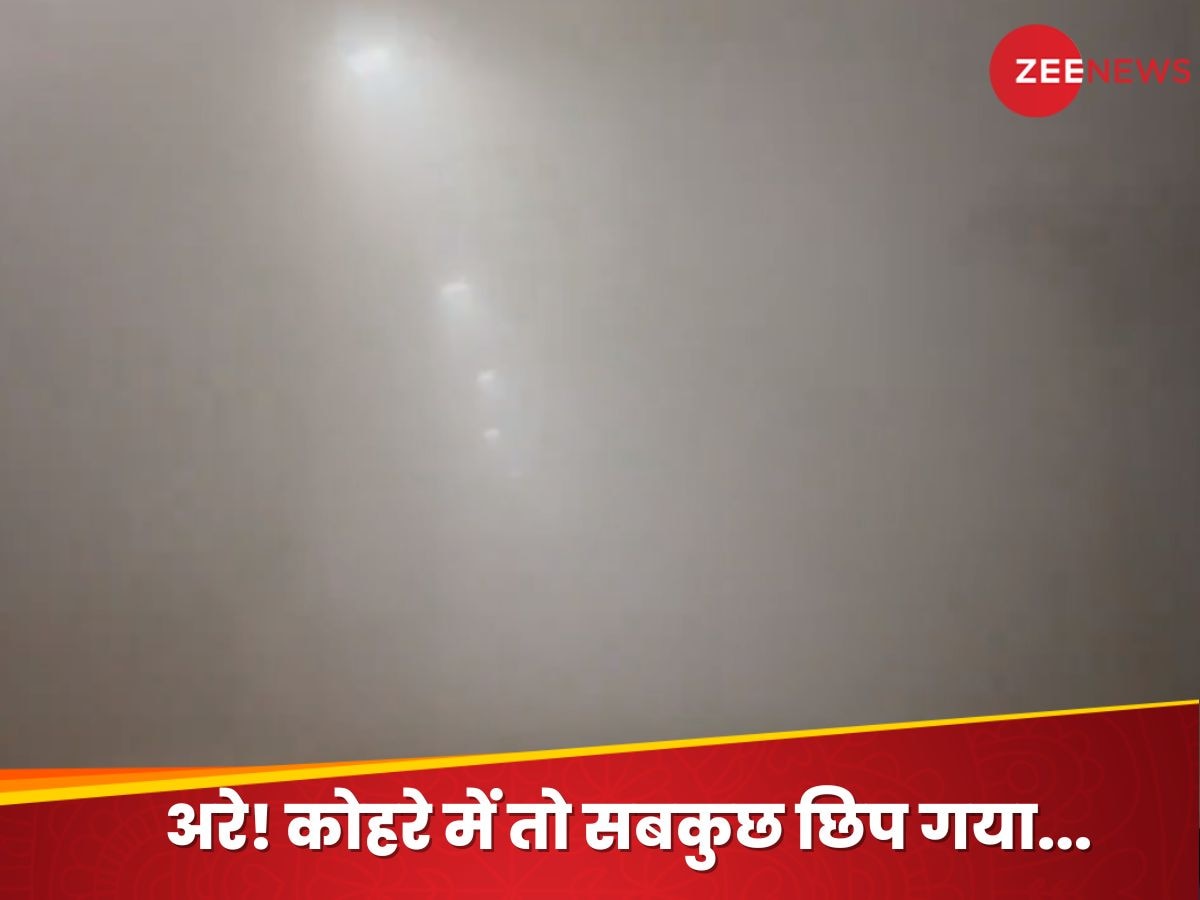 Delhi Dense Fog: लौट आया घने कोहरे का कहर, 19 ट्रेनें लेट, 34 फ्लाइट रद्द; बारिश का येलो अलर्ट जारी