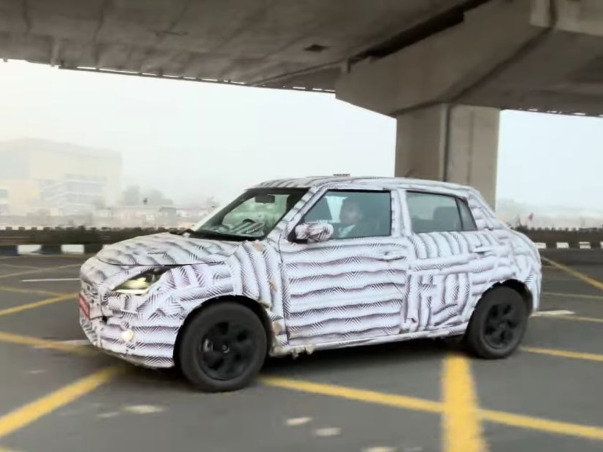 लॉन्च से पहले Indian Roads पर दौड़ती दिखी नई Maruti Swift, ये फीचर मिलने की उम्मीद