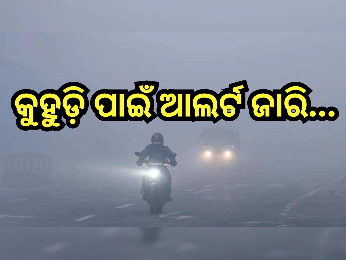 Weather Update: କୁହୁଡି଼ ପାଇଁ ୬ ଜିଲ୍ଲାକୁ ୟେଲୋ ଆଲର୍ଟ