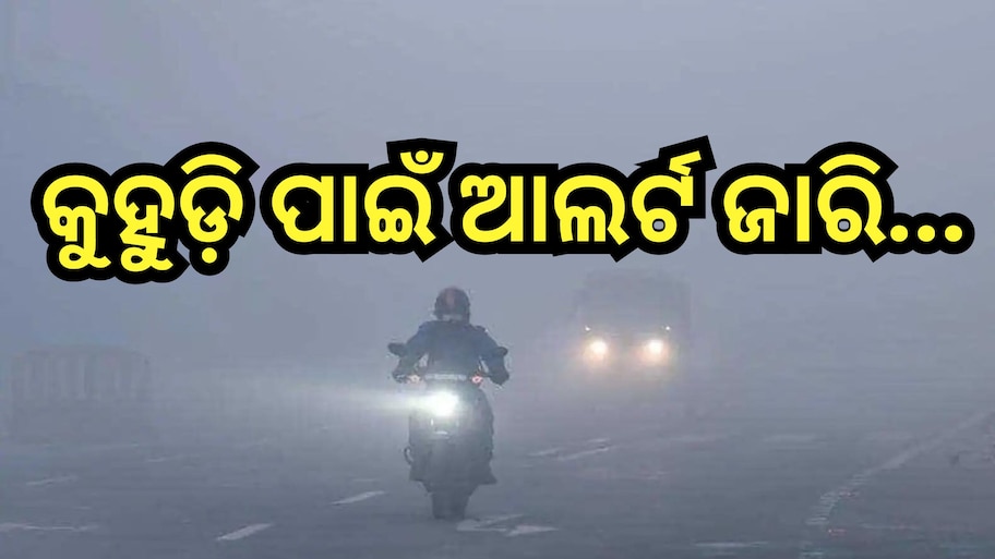 Weather Update: କୁହୁଡି଼ ପାଇଁ ୬ ଜିଲ୍ଲାକୁ ୟେଲୋ ଆଲର୍ଟ