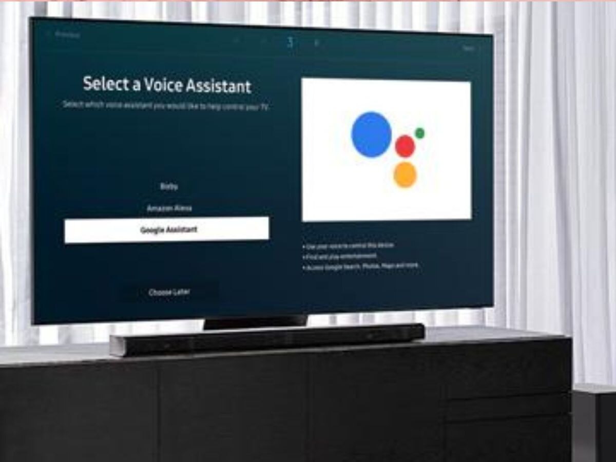 google assistant on tv