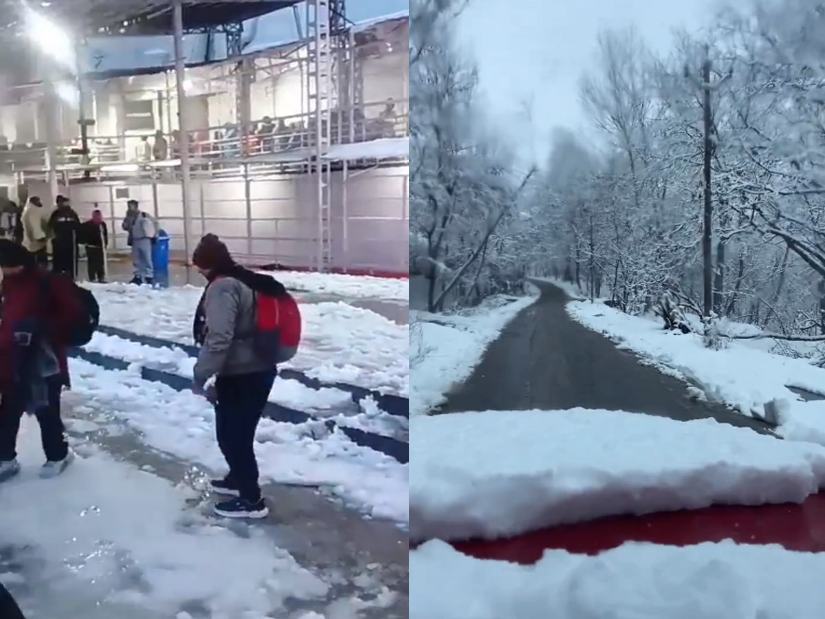 Jammu Kashmir Avalanche: 8 जिलों में एवालांच की चेतावनी, हो रही है भारी बर्फबारी