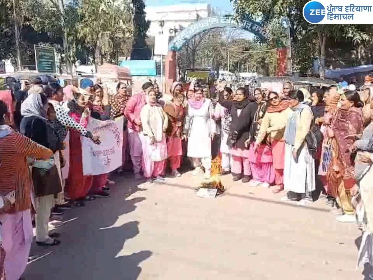 Asha Worker Protest: ਆਸ਼ਾ ਵਰਕਰਾਂ ਨੇ ਕੇਂਦਰ ਸਰਕਾਰ ਖਿਲਾਫ ਕੀਤਾ ਪ੍ਰਦਰਸ਼ਨ