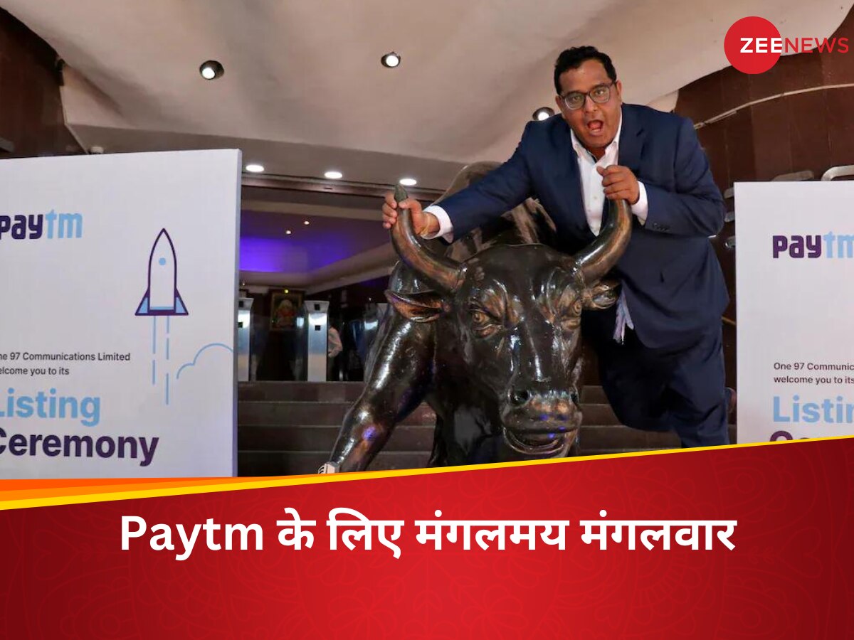 paytm share price today 
