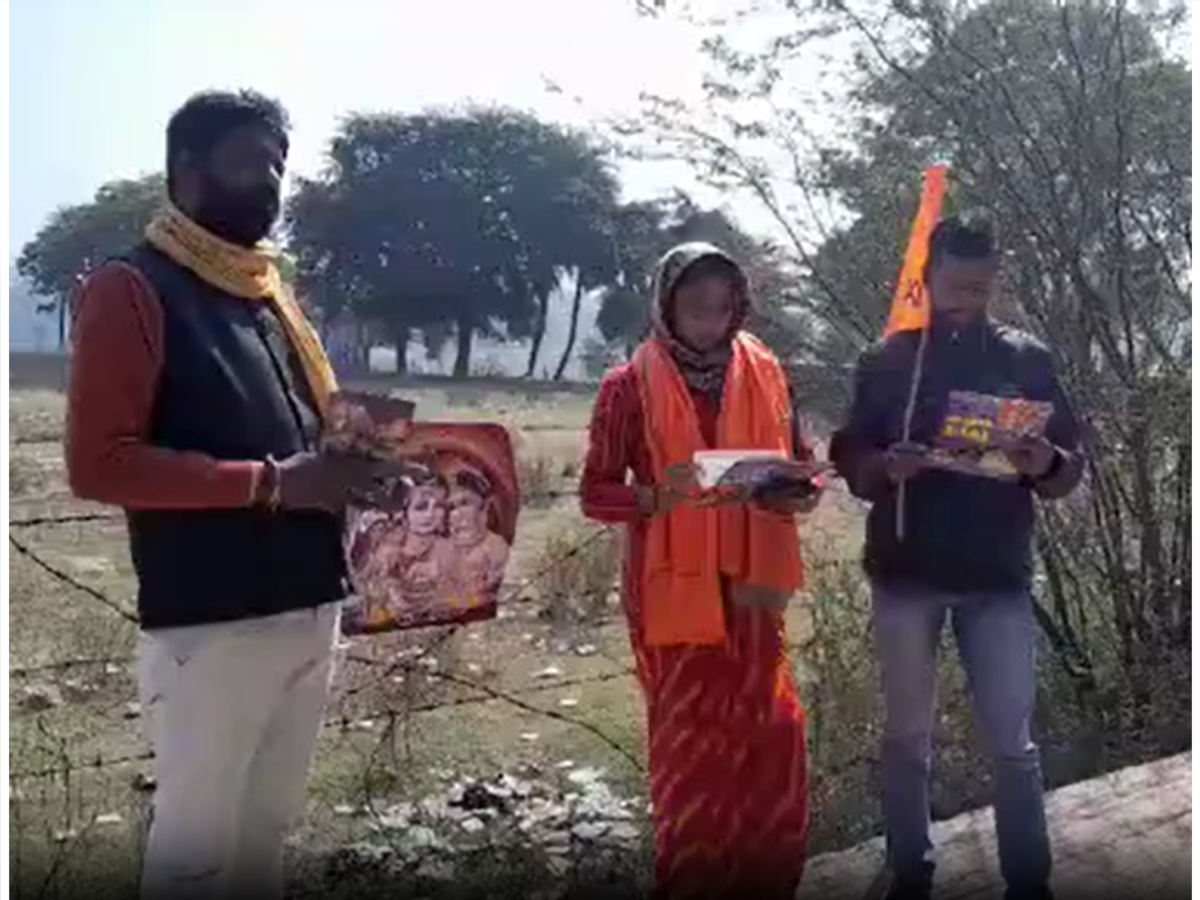 Agra Hindu Mahasabha Protest against Shahjahan's Urs