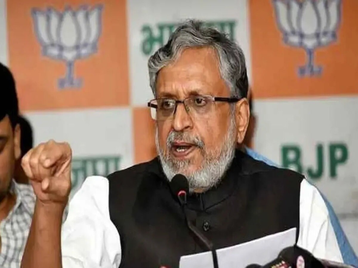 Sushil Modi attack on Tejashwi Yadav said He calls himself son of a ...