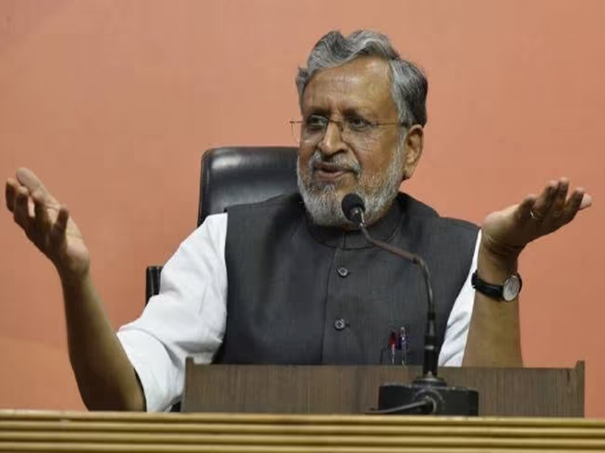 Sushil Modi attack on Tejashwi Yadav said He calls himself son of a ...