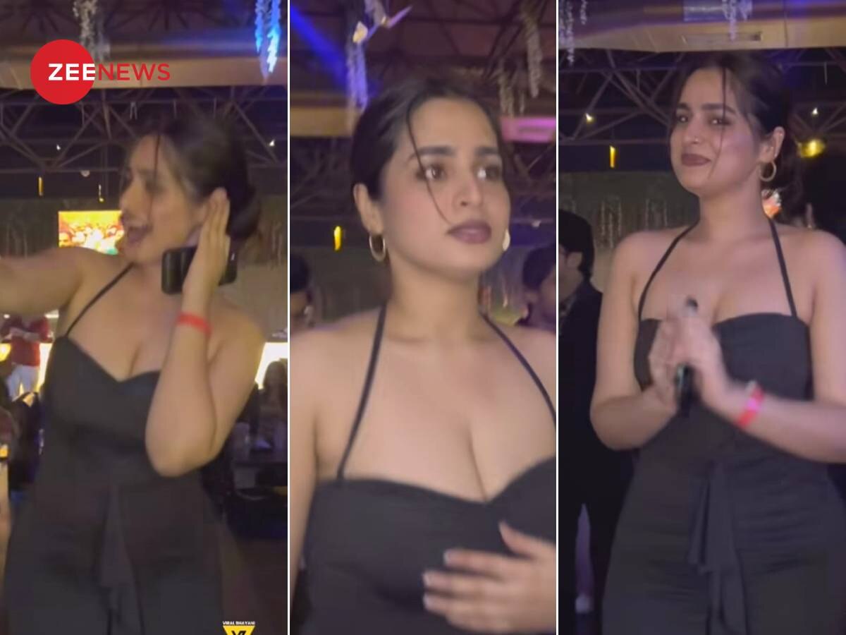 Ayesha Khan Dance Video: अभिषेक की पार्टी में आयशा खान ने लूटी सारी लाइमलाइट, ब्लैक ड्रेस में डांस करती दिखीं बला की खूबसूरत 