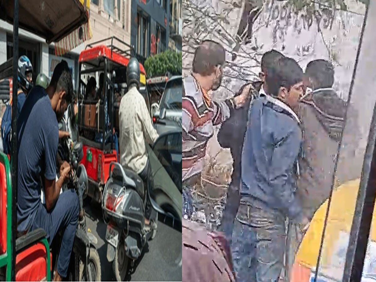 Jaipur News: ट्रैफिक पुलिसकर्मी गये जाम खुलवाने, ई रिक्शा चालकों ने Traffic Police की कर दी जमकर धुनाई