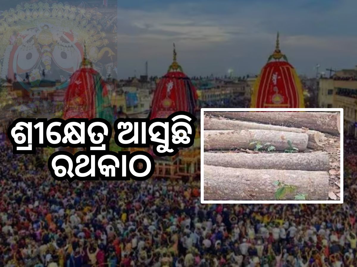 Rathayatra 2024: ଦଶପଲ୍ଲାରୁ ଶ୍ରୀକ୍ଷେତ୍ର ପହଞ୍ଚିବ ରଥକାଠ Rathayatra 2024: ଦଶପଲ୍ଲାରୁ ଶ୍ରୀକ୍ଷେତ୍ର ପହଞ୍ଚିବ ରଥକାଠ