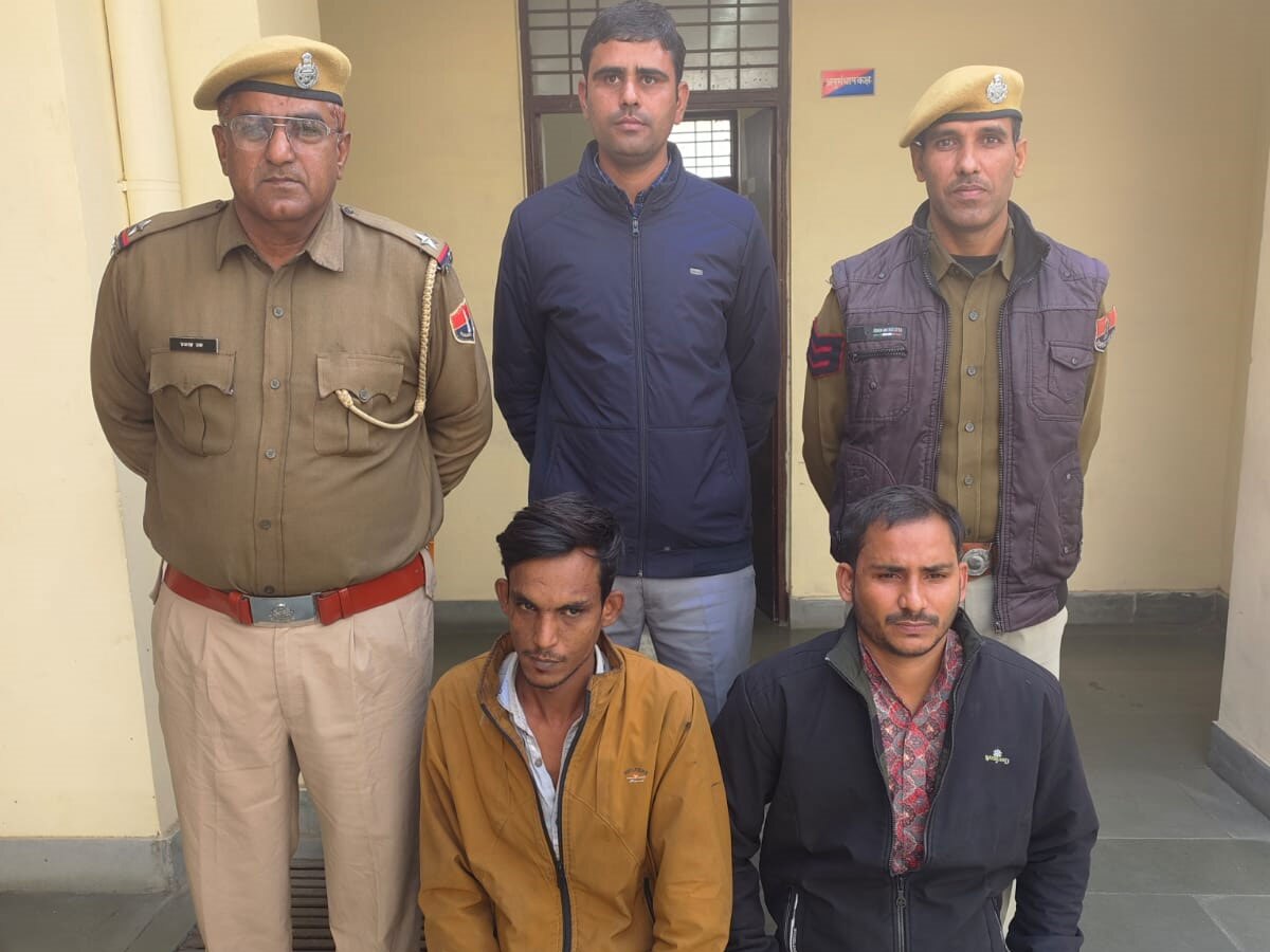 Ajmer News: पुलिस ने अवैध पिस्टल व दो जिंदा कारतूस के साथ 2 बदमाशों को किया गिरफ्तार 