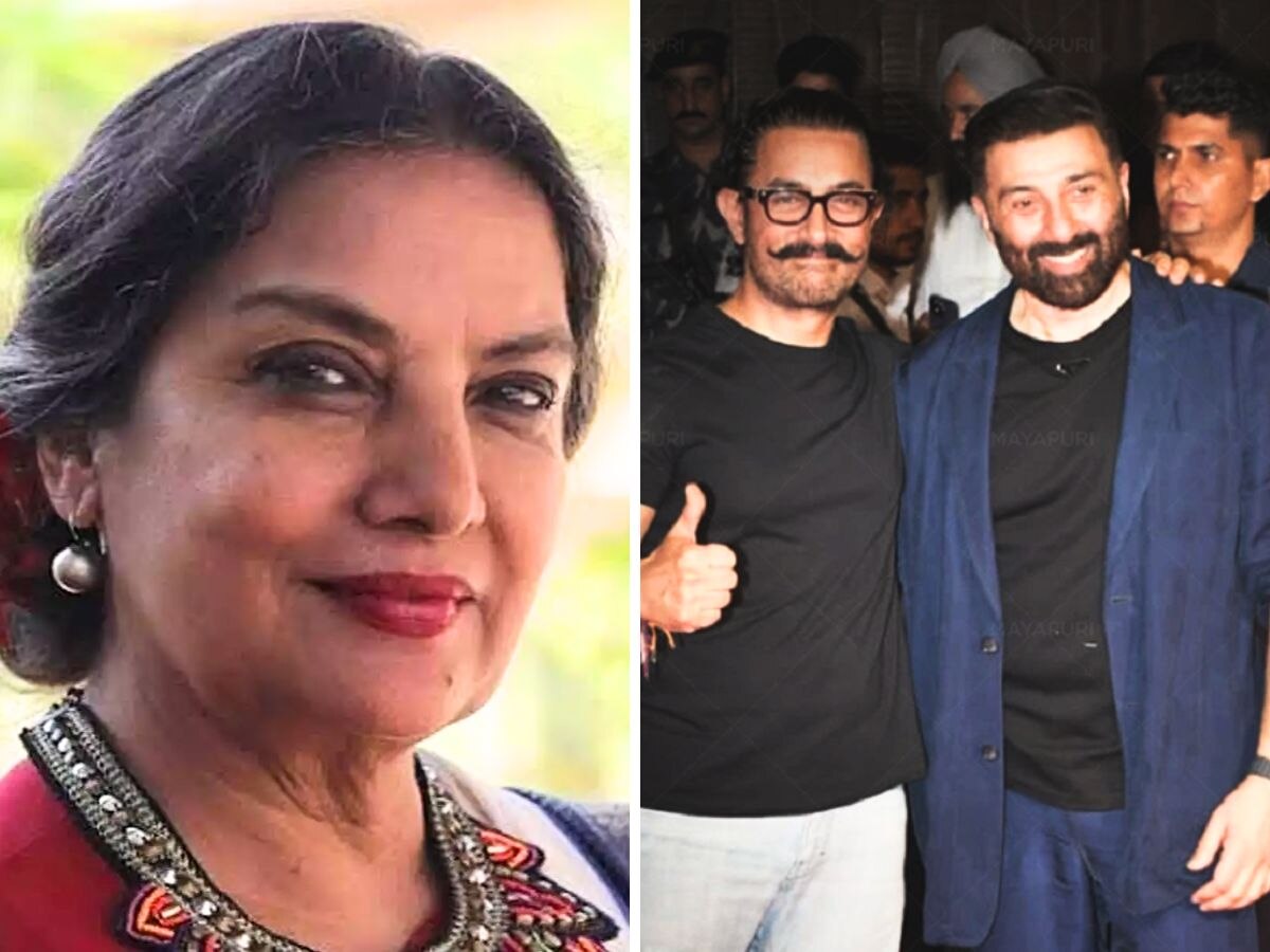 'लाहौर 1947' में शबाना आजमी की हुई एंट्री, सनी देओल और आमिर खान की फिल्म में खास रोल से लगाएंगी तड़का