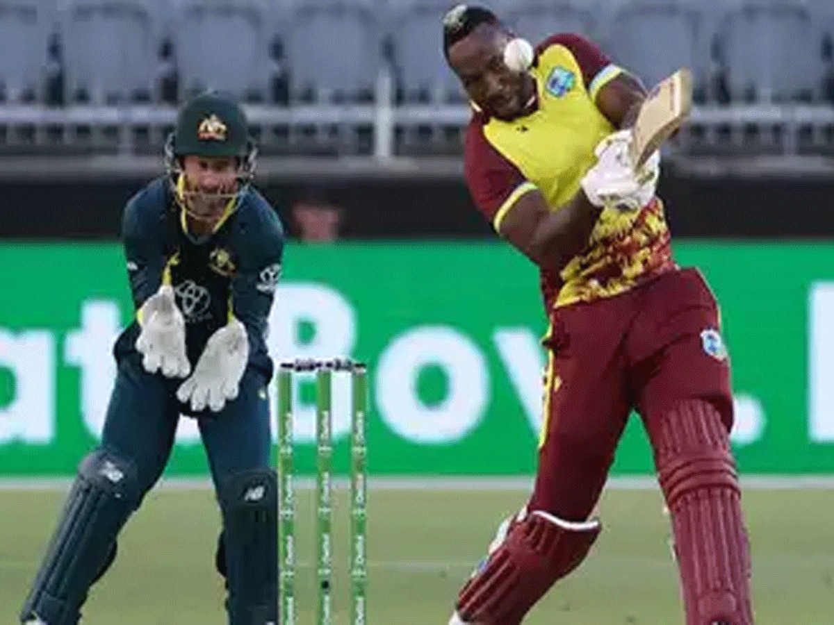AUS vs WI: T20 वर्ल्ड कप से पहले 'रौद्र रूप' में नजर आए वेस्टइंडीज, तीसरे टी20 मैच में ऑस्ट्रेलिया को 32 रनों से हराया