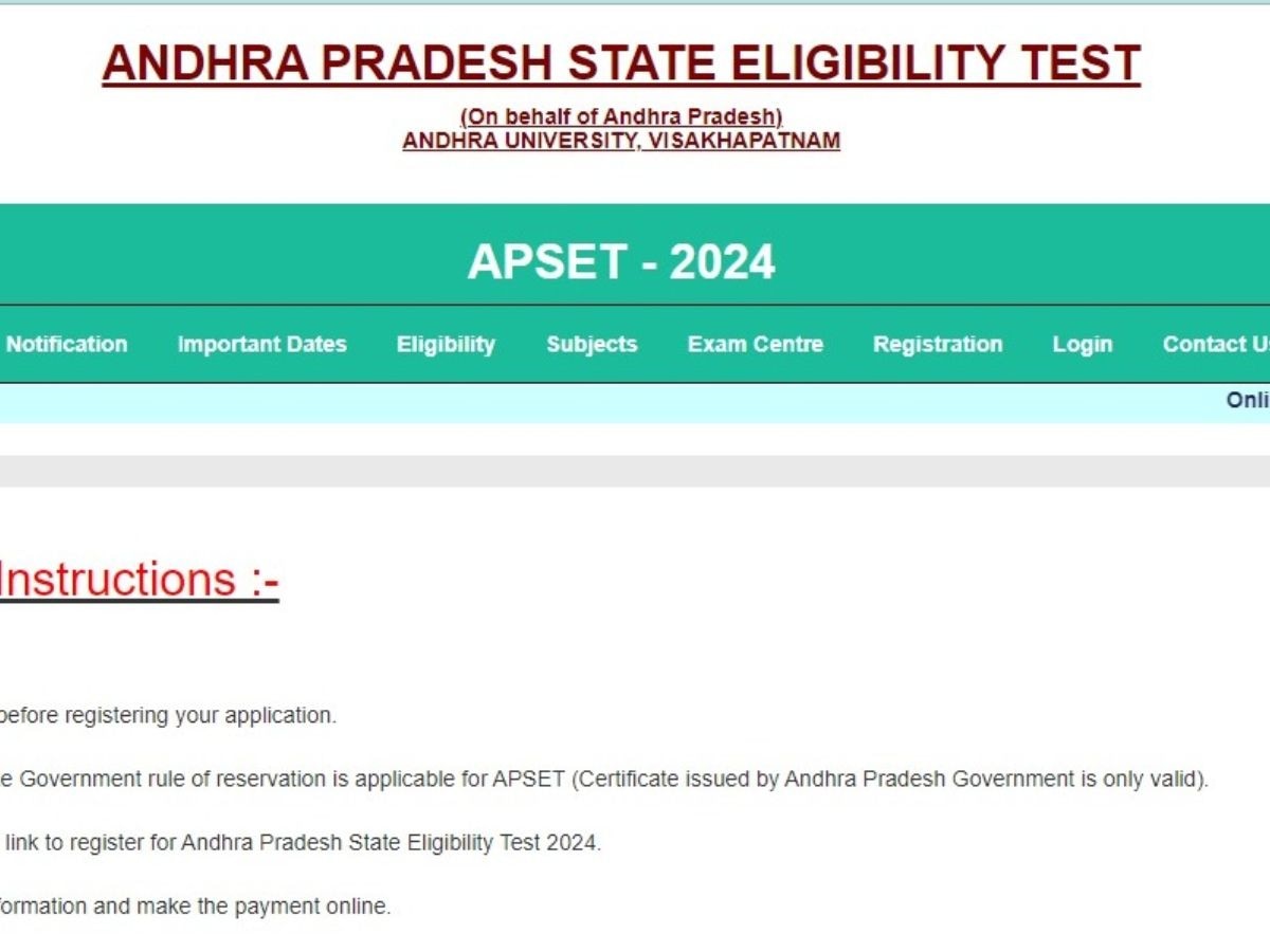 AP SET 2024: रजिस्ट्रेशन हुआ शुरू, जानें पूरी जानकारी