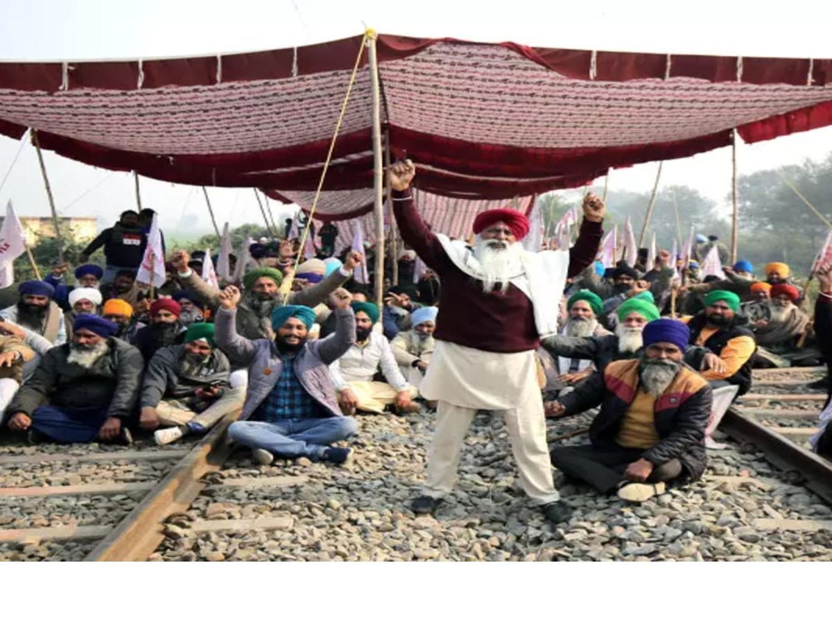 Rail Roko Andolan Farmers Protest