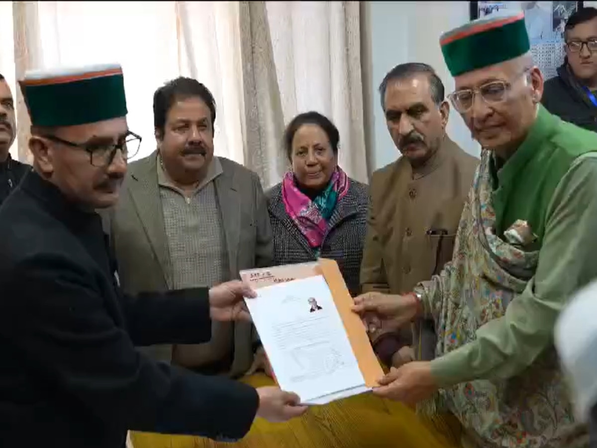 Himachal Congress: हिमाचल से राज्यसभा के लिए अभिषेक मनु सिंघवी ने भरा नामांकन, CM सुक्खू रहे मौजूद