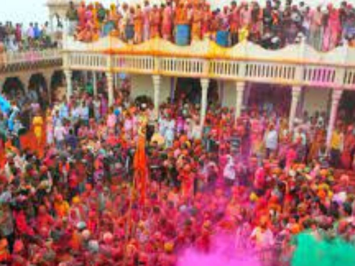 mathura holi calendar vrindavan barsana holi 2024 celebration know