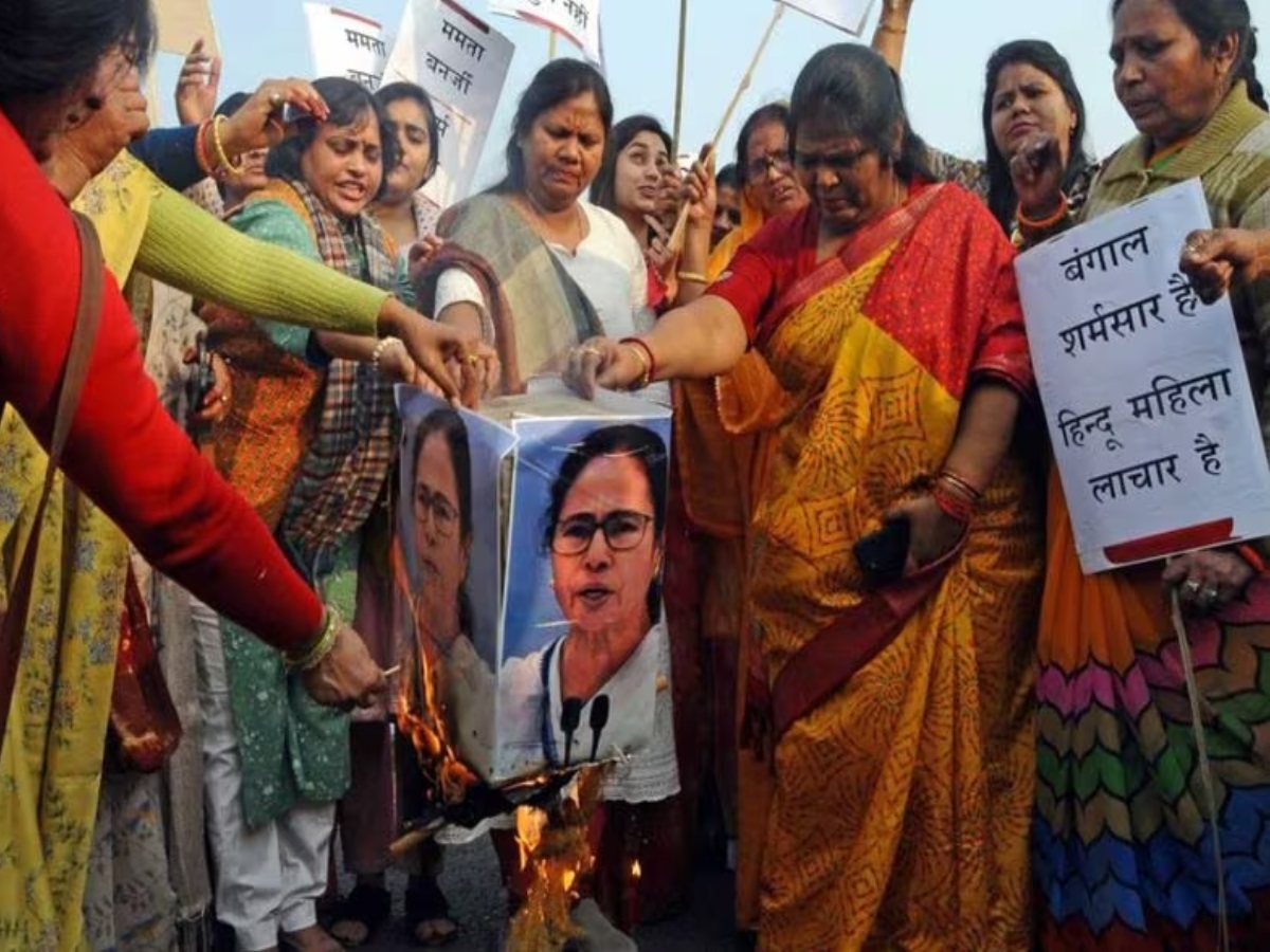 Sandeshkhali: संदेशखाली.... BJP हुई हमलावर, जानें कैसे ममता सरकार के गले की फांस बना?