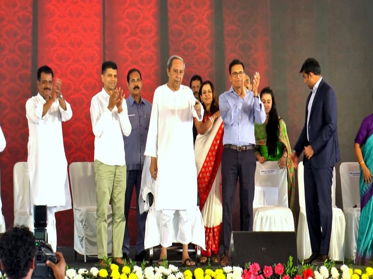 Odisha CM Naveen Patnaik Laid The Foundation Stone Of One Of The ...