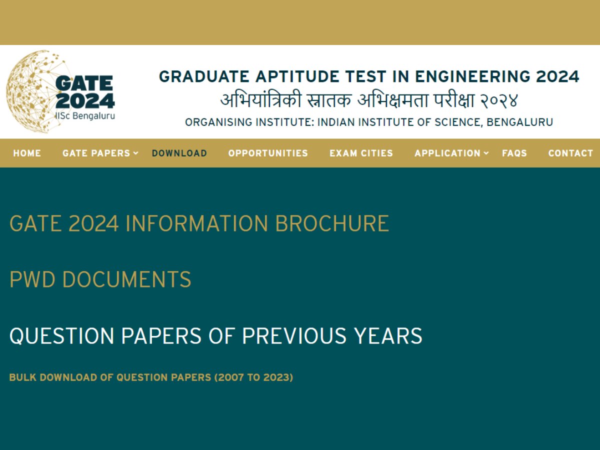 Gate 2024 Response Sheet Will Release Today Know How To Download | GATE ...