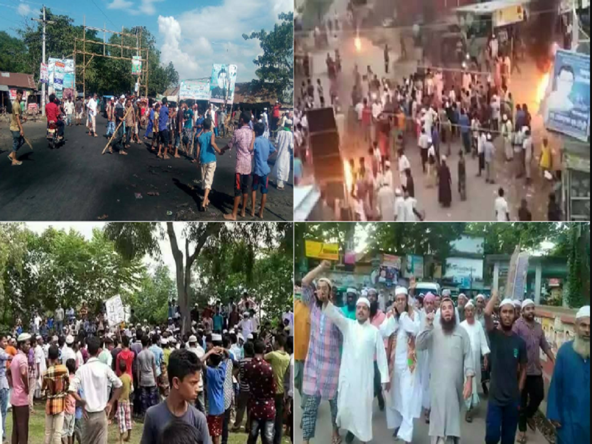 Bangladesh news:ବାଂଲାଦେଶରେ ହିନ୍ଦୁଙ୍କ ସହିତ ବର୍ବରତା,ମନ୍ଦିର ଭାଙ୍ଗିବା ସହ ହିନ୍ଦୁଙ୍କ ଘର ଜାଳିଲେ Bangladesh news:ବାଂଲାଦେଶରେ ହିନ୍ଦୁଙ୍କ ସହିତ ବର୍ବରତା,ମନ୍ଦିର ଭାଙ୍ଗିବା ସହ ହିନ୍ଦୁଙ୍କ ଘର ଜାଳିଲେ