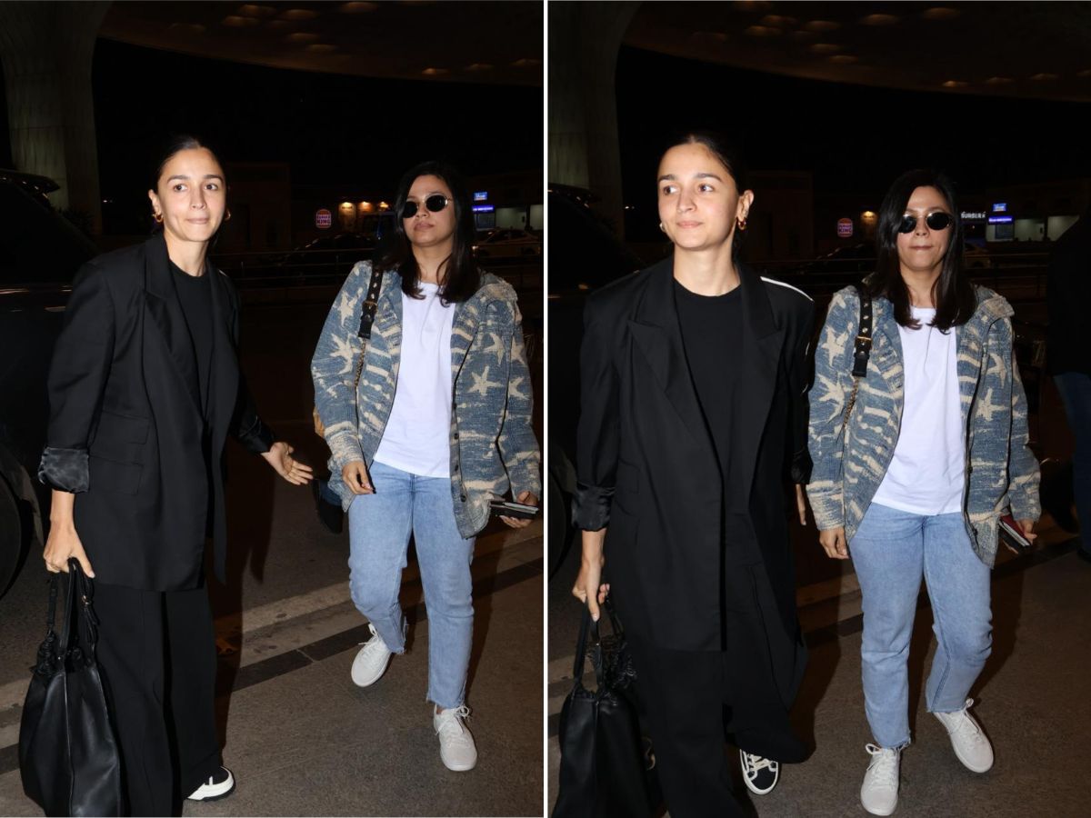 आलिया का स्टाइलिश लुक