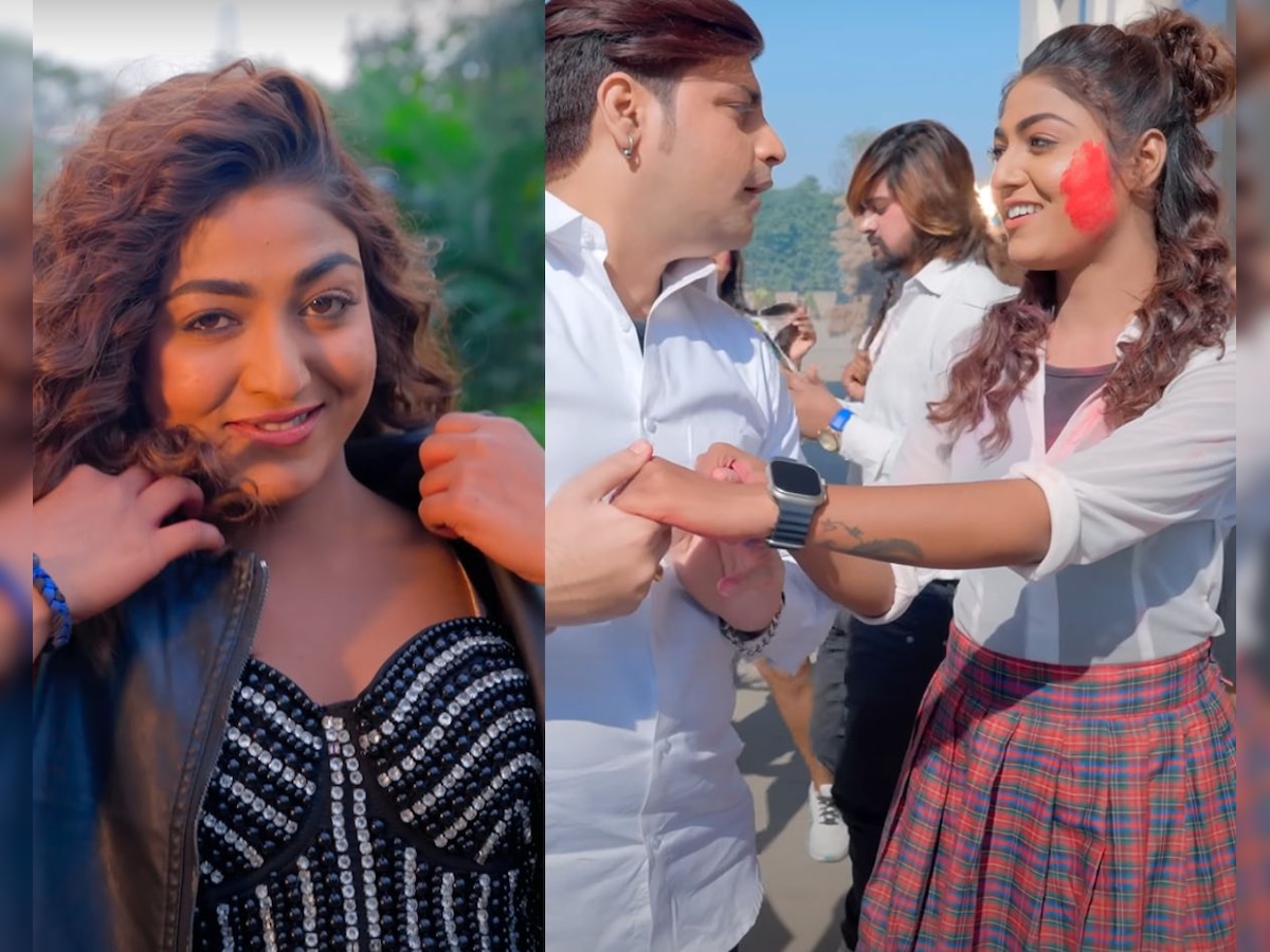 Bhojpuri Song: 'होली के छुट्टी' गाने ने मचाया इंटरनेट पर तहलका, राकेश-खुशी की केमिस्ट्री ने जीता लोगों का दिल 