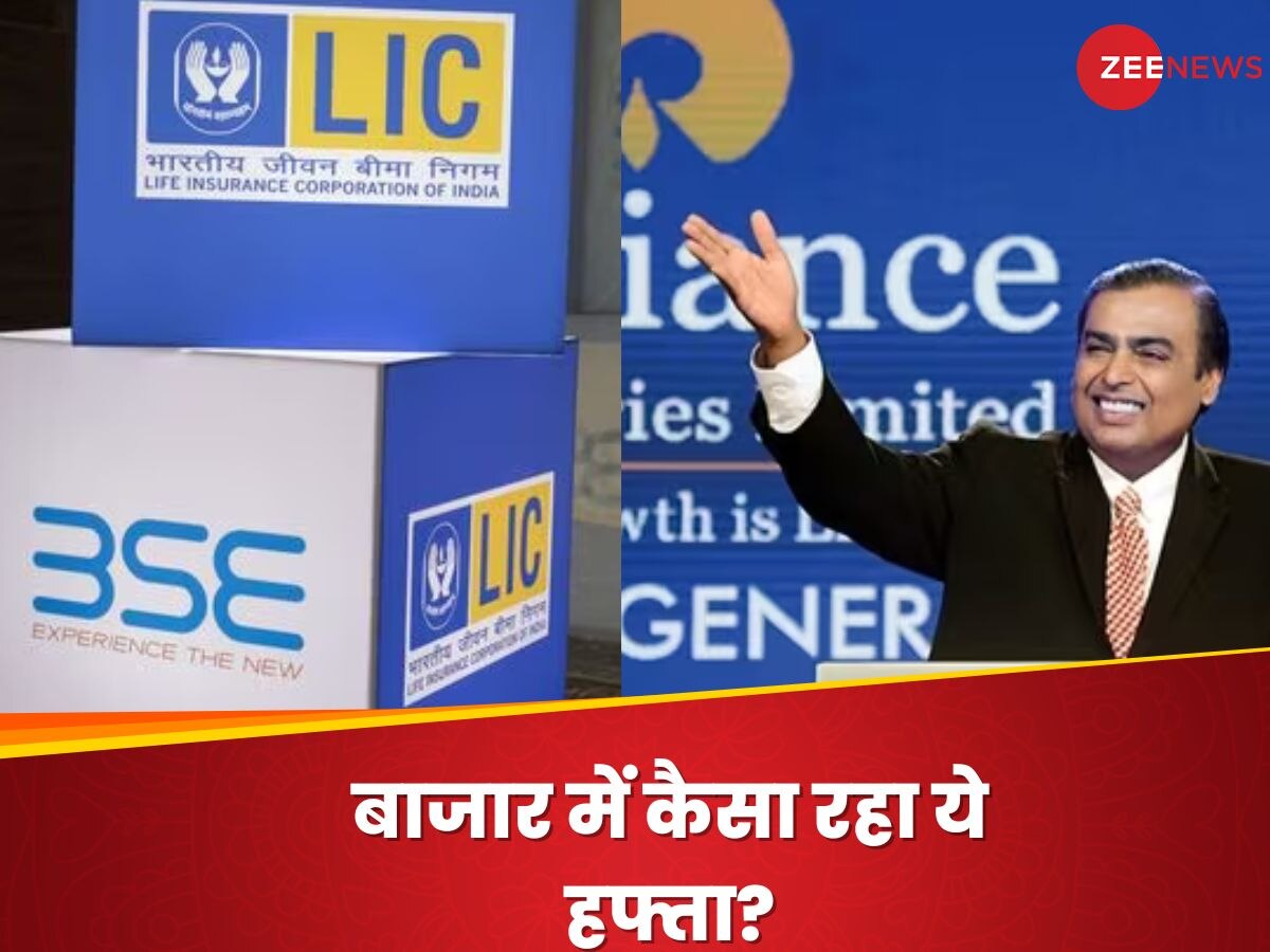 Stock Market: इस हफ्ते LIC को हुआ भारी नुकसान, रिलायंस ने रचा इतिहास, क्या आपका भी मार्केट में लगा है पैसा?