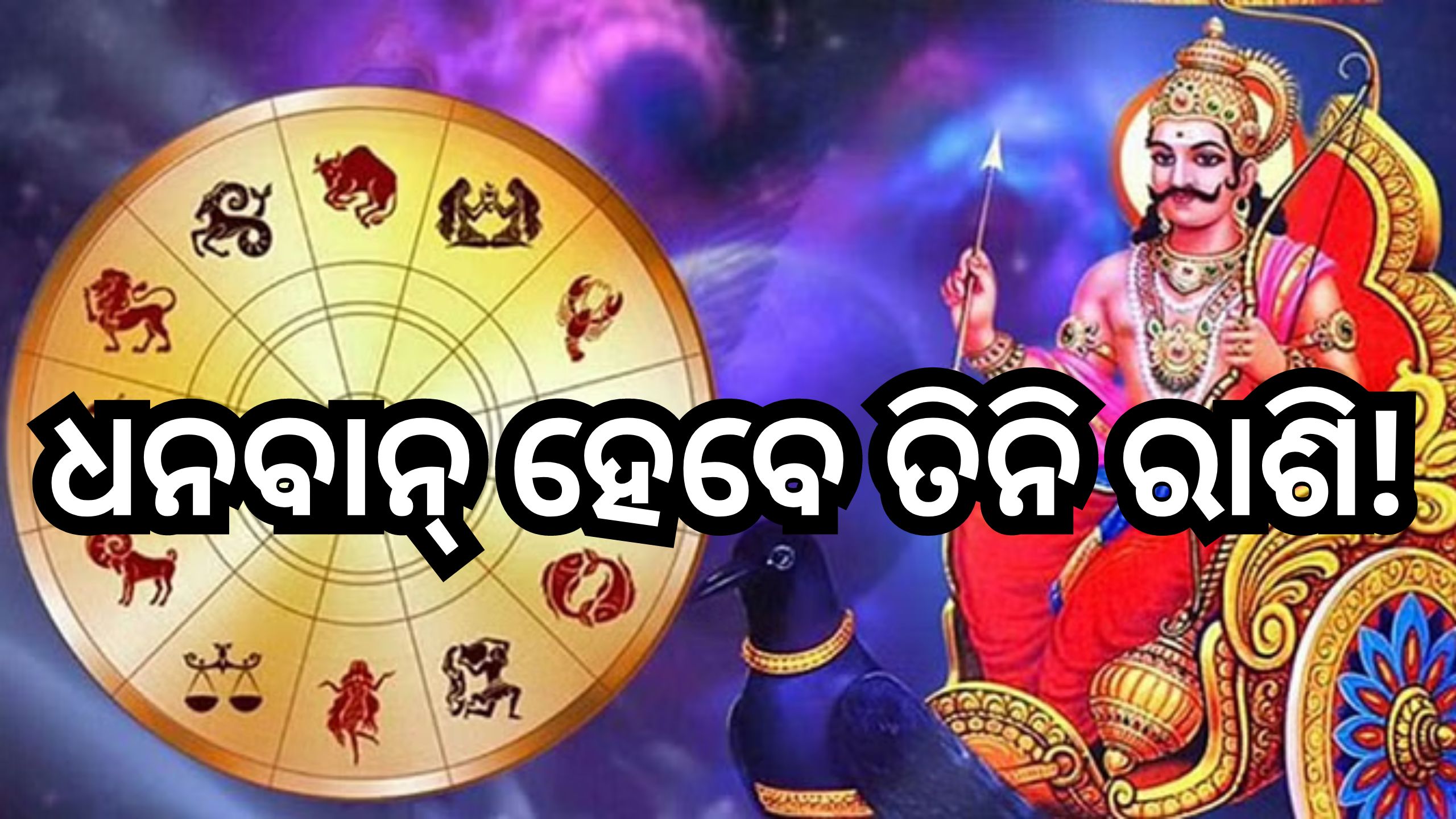 Shani Dev: ଡିସେମ୍ବର ୩୧ ଯାଏଁ ଏହି ତିନି ରାଶିଙ୍କ ଉପରେ ରହିବ ଶନିଦେବଙ୍କ କୃପା, ମାଡି଼ଯିବ ଧନ ସମୃଦ୍ଧି Shani Dev: ଡିସେମ୍ବର ୩୧ ଯାଏଁ ଏହି ତିନି ରାଶିଙ୍କ ଉପରେ ରହିବ ଶନିଦେବଙ୍କ କୃପା, ମାଡି଼ଯିବ ଧନ ସମୃଦ୍ଧି